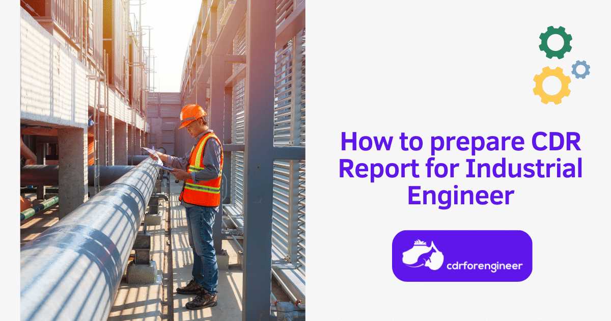 CDR report for Industrial Engineering